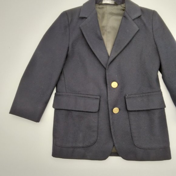 Dior Kids Navy Blazer with Gold Buttons - Picture 3 of 8